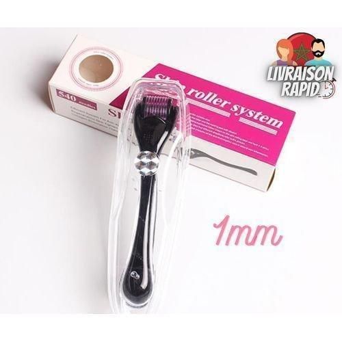 Derma Roller Rouleau à microaiguilles en titane original , pour repousse des cheveux,
