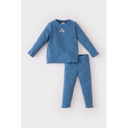 Ensemble en maille Coupe régulière Bébé fille Bleu