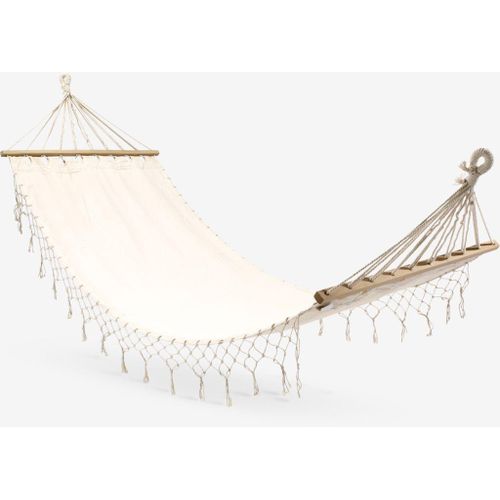 Hamac BERGFINK l80xL200 blanc cassé