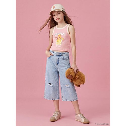 Short en jean Fille