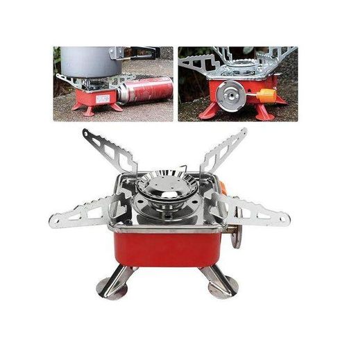 Mini Réchaud Carré Pliable et Portable