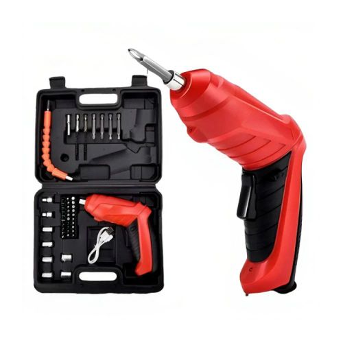 Tournevis électrique rechargeable avec coffret complet