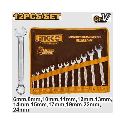 Jeu De 12 Cles Mixtes 6-24 mm