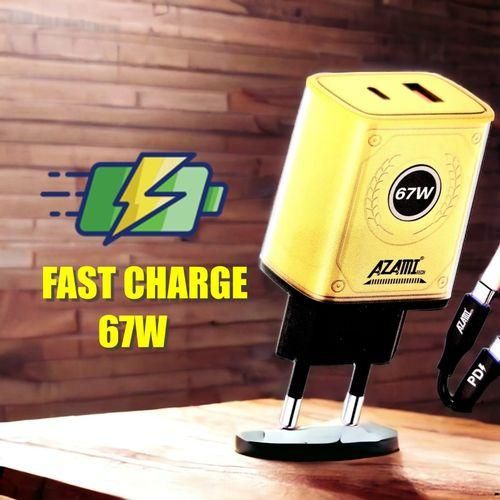 Tech AZ-16 Super Fast Charger 67W compatible Oppo realme samsung xiaomi