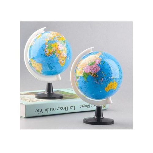 Globe terrestre rotatif, Carte du monde en Arabe, Rotation 360°