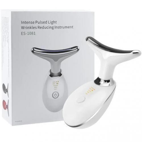 Masseur de visage de réduction des rides à lumière pulsée intense appareil de soin esthétique