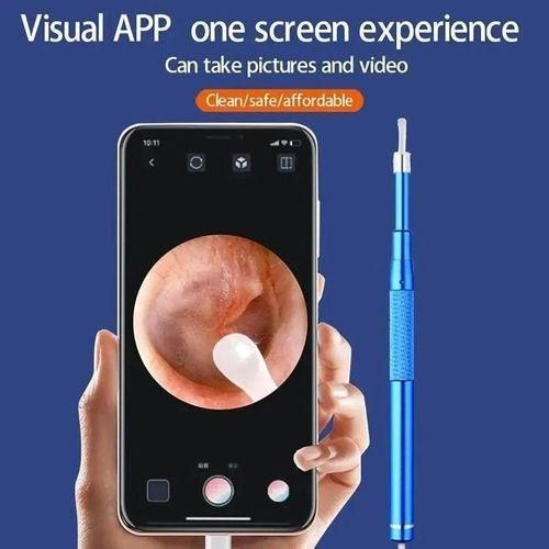 Outil de Nettoyage d'Oreille Intelligent avec mini Caméra Endoscope d'oreille
