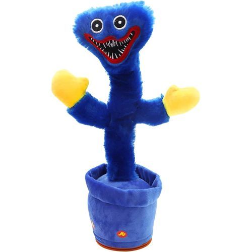huggy wuggy danse avec musique enregistrée et répète la parole-batterie rechargeable