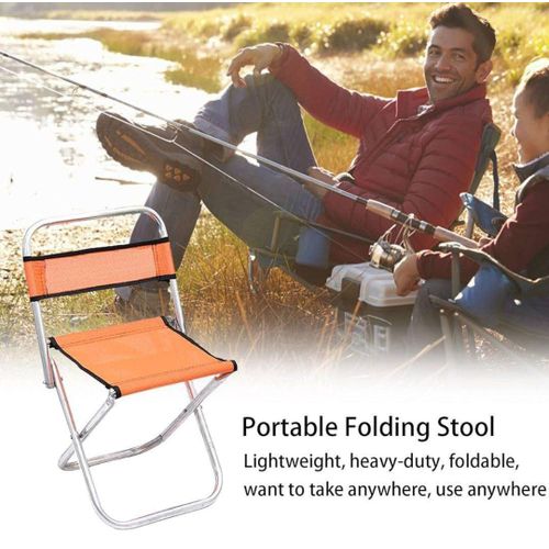 Siège Pliant de Camping – Tabouret Compact pour Intérieur et Extérieur, Facile à Transporter