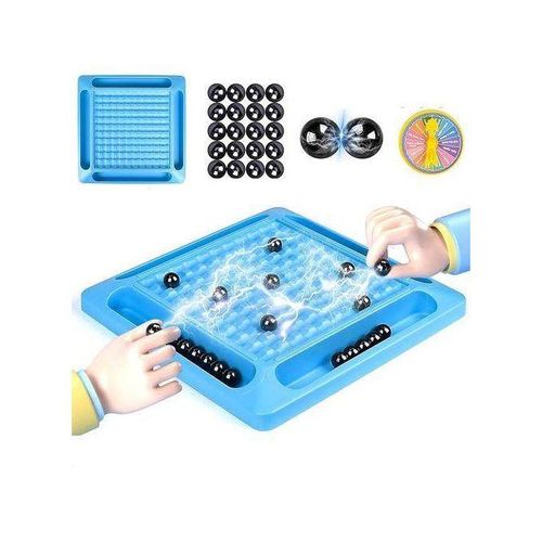 Jeu Magnétique de Table, Échiquier Educatif avec Disque de Pénalité et Développement Logique