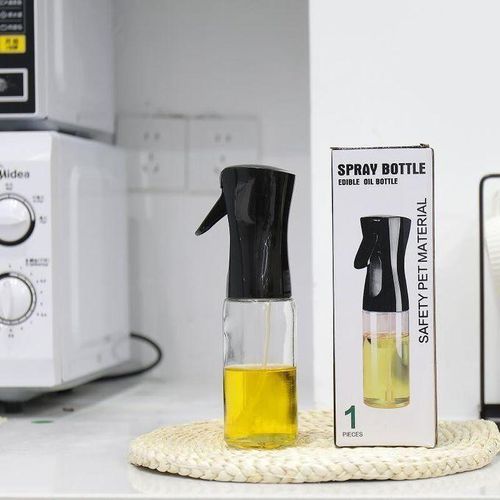 Pulvérisateur dHuile de Cuisson 200ML Bouteille Spray Anti-Goutte Réutilisable Diffuseur dHuile Alimentaire Vinaigre et Sauce