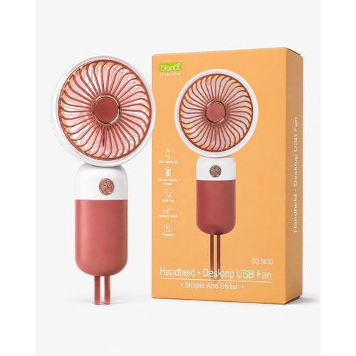 Mini Ventilateur Portable USB Rechargeable DD5630 – À main et de bureau