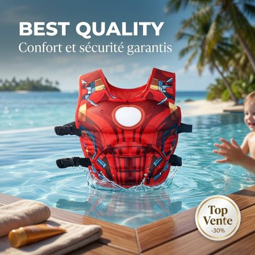 Gilet de Sauvetage et d'Aide à la Flottabilité pour Enfants, mer, piscine (2-5 ans).