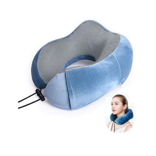 Oreiller de voyage en mousse à mémoire de forme doux, confortable et soutien pour voyage