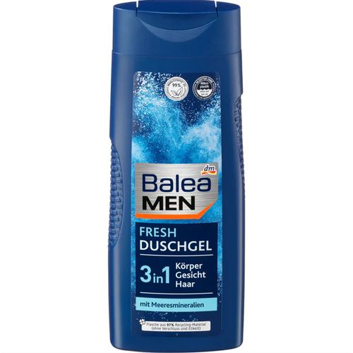 Men Gel Douche Fresh 3en1, 300ml