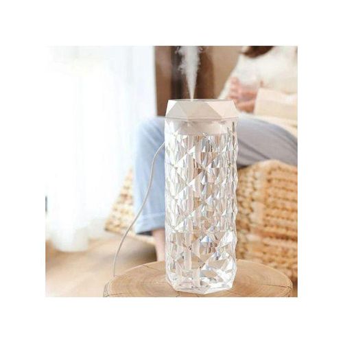 Rohs Lampe Humidificateur USB 900ML Cristal Aromathrapie Design lgant