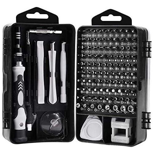Tournevis de Précision 115 en 1 – Kit Complet pour Réparation Téléphone, PC et Électronique