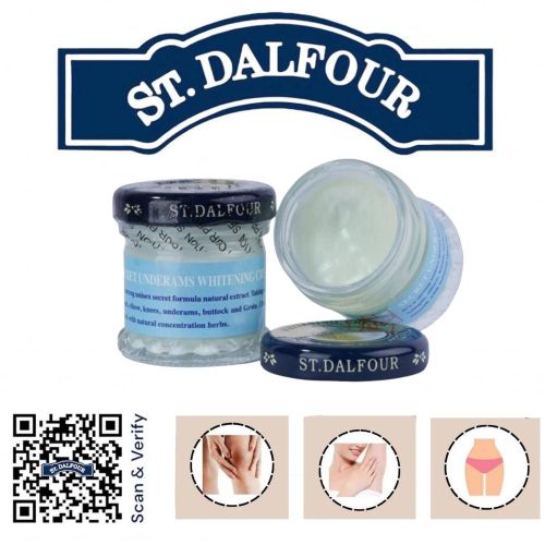 ST DALFOUR Creme Eclaircissante pour Aisselles et Zones Intimes 50ml
