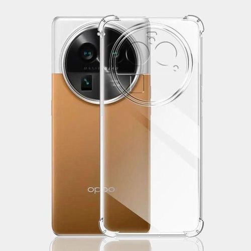 Pochette Silicone liquide pour Oppo Find X6 - transparent