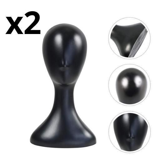 2 Tête de Mannequin pour foulards .