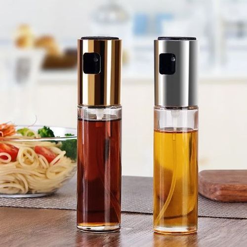 Set de 2 Pulvérisateurs en verre, Bouteilles distributeurs d'huile et vinaigre بخاخ ورذاذ زجاجي ، زجاجة موزع للزيوت والخل