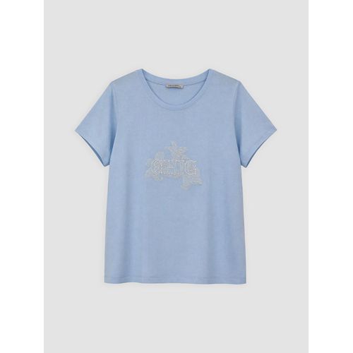T-shirt Femme 100% Coton Brodé