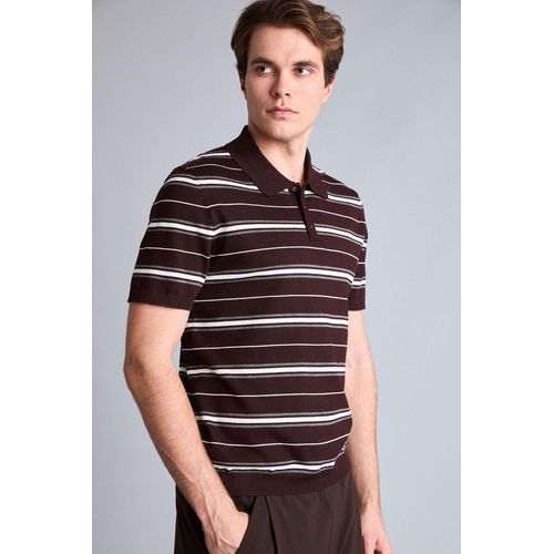 Polo à manches courtes Homme Cannelle