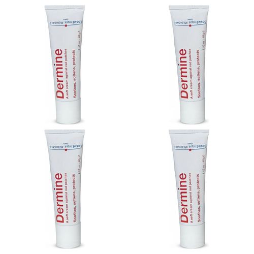 Lot de 4 - Crème Apaisante - Soin Doux Contre Les Rougeurs - Tube 40g