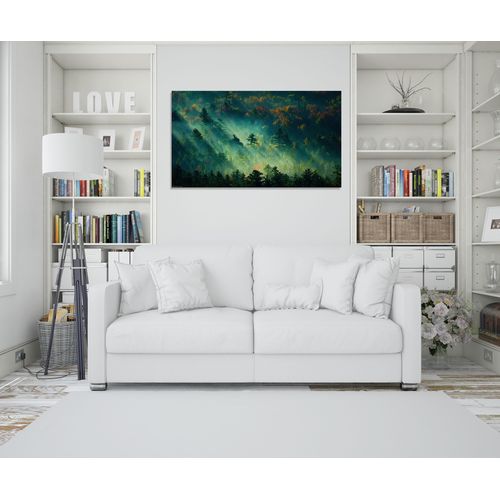Tableau decoratif Forest Nature Scenery - Mural - taille en choix