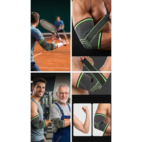Coudière de Sport de Compression Élastique - Support d'articulation du Coude