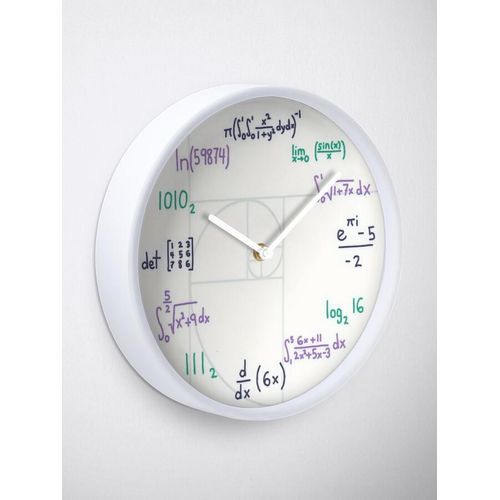 Calculus Math Design Wall Clock Decoration For House & Rooms