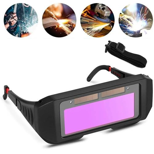 Vision claire soudure sûre Lunettes de soudage automatique pour TIG MIG MMA
