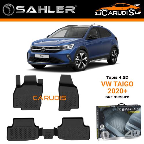 Tapis 4.5D VW Taigo sur mesure exacte sans odeur imperméable antidérapant