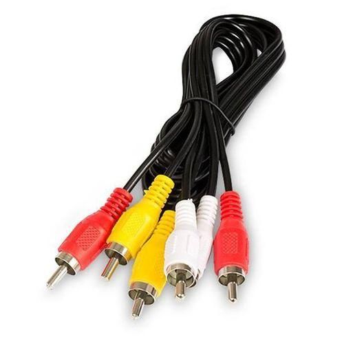 Câble 1.5M d’Extension 3x3 // AV - Audio Vidéo // Mâle à Mâle