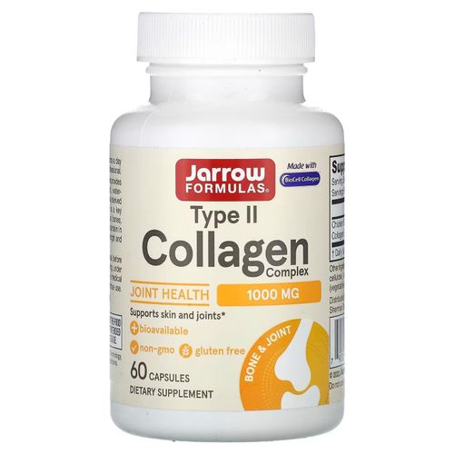 Complexe de collagène de type II, 60 capsules (500 mg par capsule)
