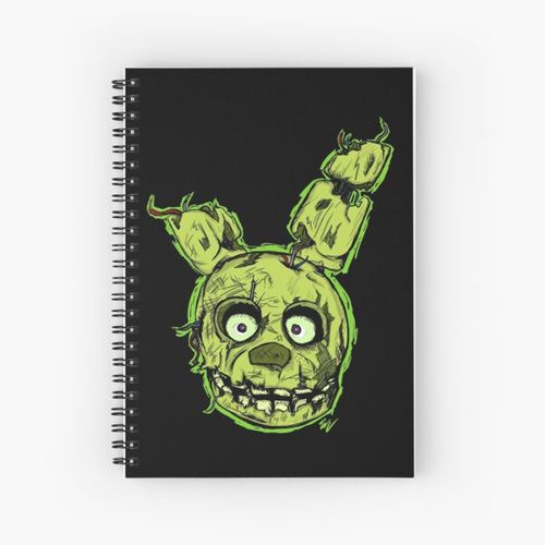FNAF - Springtrap Spiral Notebook Bloc note
