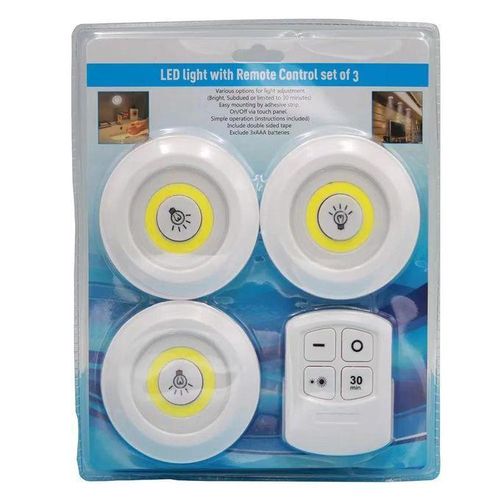 Lampe LED sous-meuble sans fil avec télécommande, veilleuse à intensité variable pour garde-robe, maison, chambre, cuisine, lampe à piles