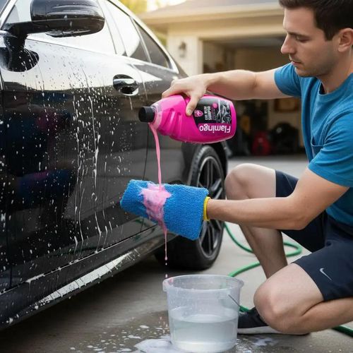 Flamingo Shampoing Lave-Auto 500 ml F350