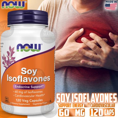 Isoflavones de soja Support Cardiovascular Health 120 capsules