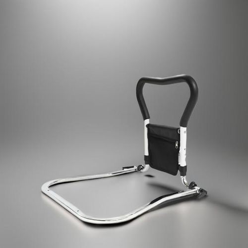 Barre d’Appui de Lit pour Personnes Âgées – Poignée de Sécurité Ajustable avec Pochette de Rangement