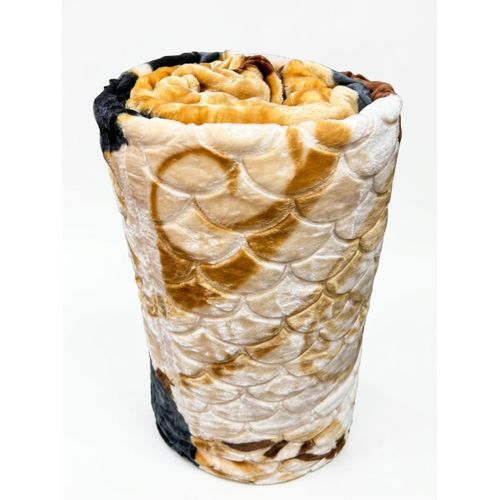 Couverture polaire manta, lisse et doux, 240x220 cm / 3.5 kg