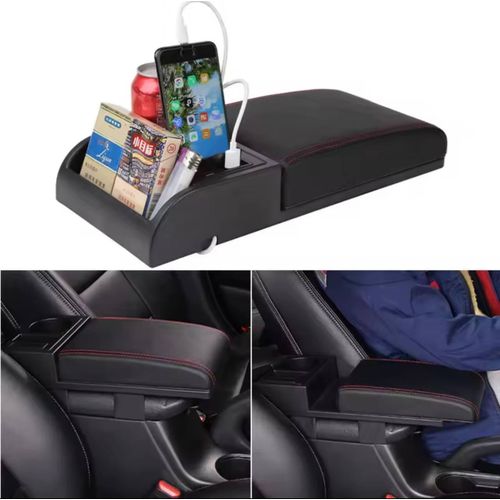 Coussin de boîte d'accoudoir de voiture pour Kia, Sportage Carens, Ceed, Sorento, Optima, Picanto, Rio R, K3, K4, K5, K9, Soul, Cerato, Rando, Forte, accessoires