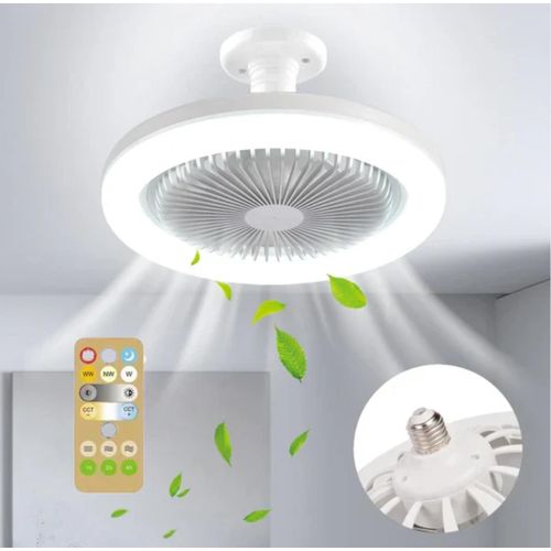 Ventilateur de Plafond Silencieux avec Diffuseur de Parfum – Plafonnier LED Moderne avec Télécommande, Lumière à Intensité Variable, 3 Niveaux d’Éclairage, Idéal pour Salon et Chambre...ext