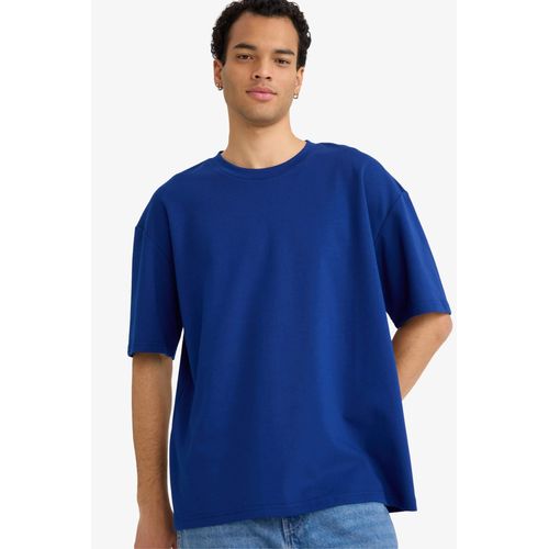 Tshirt oversize à col rond et manches courtes