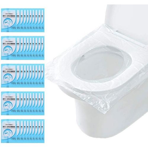 غطاء مقعد المرحاض المحمول والاستعمال مرة واحدة بساط أمان ورق تواليت مقاوم للماء للحمام مشاركة هذا المنتج عبوة مكونة من 200غطاء مقعد المرحاض البلاستيكي القابل للتحلل الحيوي وأغطية حماية مقعد المرحاض