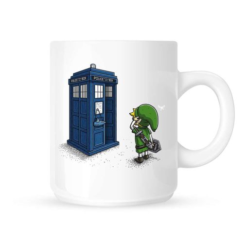 Mug Dr Who Tardis and Link