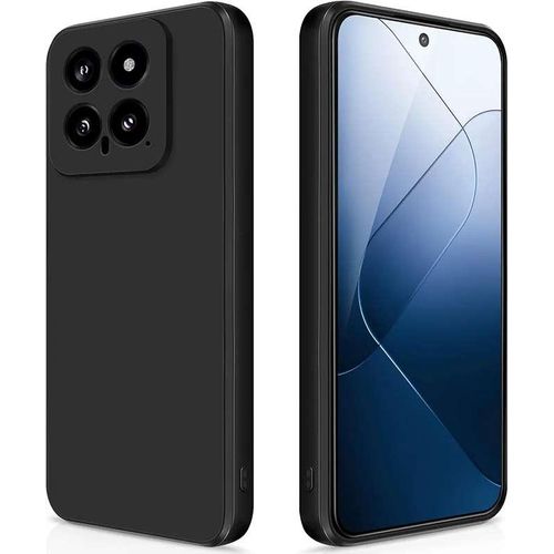 Coque silicone liquide pour Xiaomi 14 :Noir