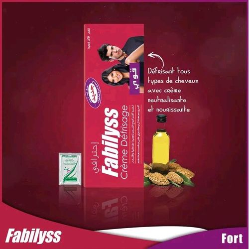 Crème Défrisage Défrisant tous types de cheveux avec crème neutralisante et nourissante