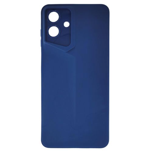 Pochette silicone pour Samsung A07 Bleu marine