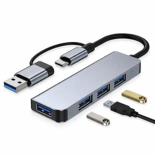 Hub Répartiteur USB 3.1 et Type-c vers 4 x Ports USB 3.0 MT-HB421